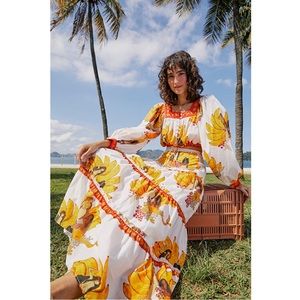 mermaid midi dress white NORA MERMAID MIDI